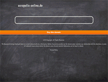 Tablet Screenshot of acropolis-online.de